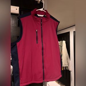 Peter Millar Golf Zip Up Vest MINT CONDITION